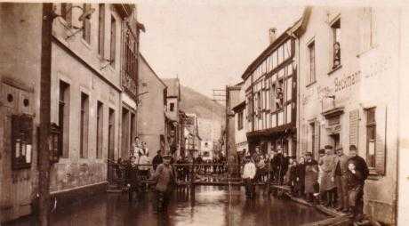 Die Geschichte von Oberwinter - Hochwasser 1920